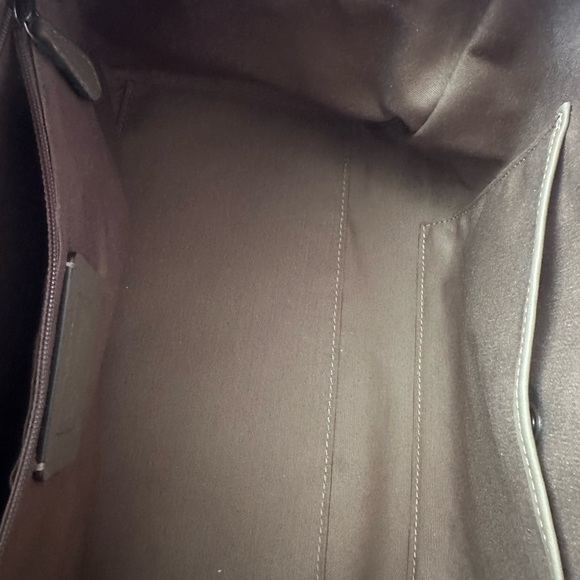 EUC Coach Rowan Large Satchel Bag Dark Stone - Picture 3 of 10